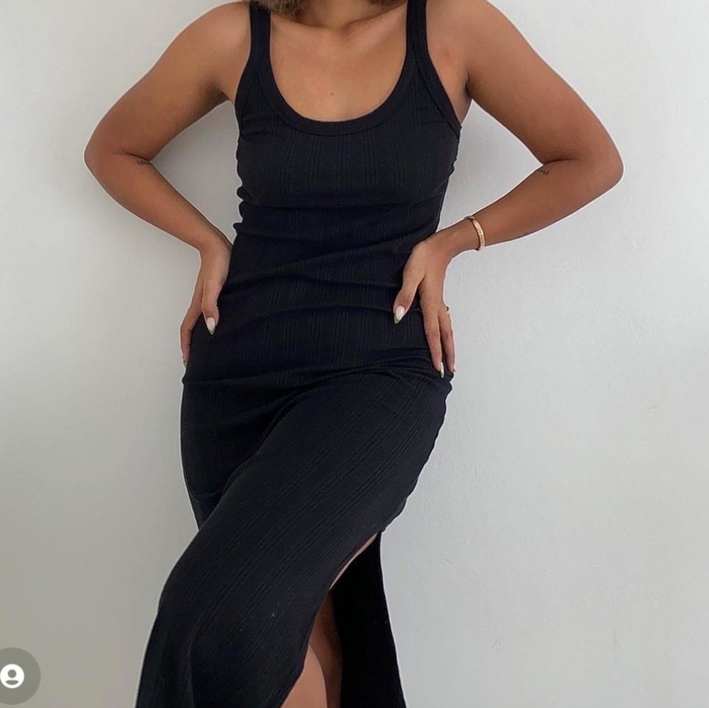 Vitamin A Rib Tank dress
